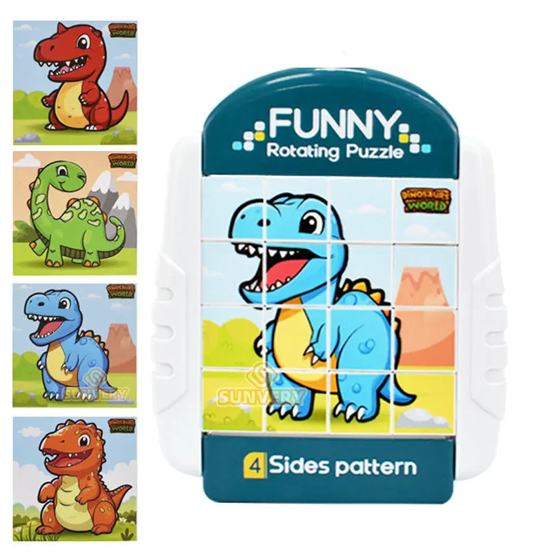 Twistzoo | Draaien Met Dierenvormen - Puzzelspel
