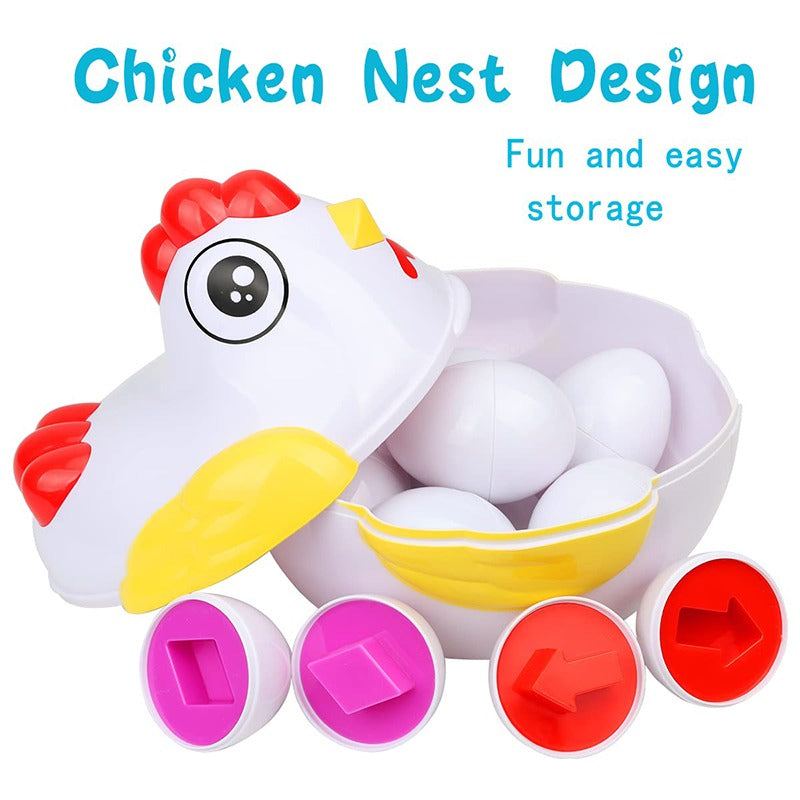 Eggmatch | Zoek, Pas En Leer - Educatief Puzzelspel