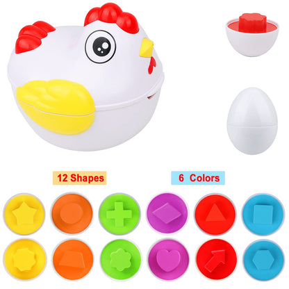 Eggmatch | Zoek, Pas En Leer - Educatief Puzzelspel