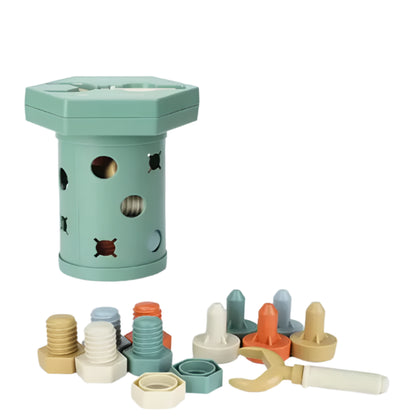 Screwitplay | Bouw En Leer Met Kleurrijke Schroeven - Montessori Schroefset