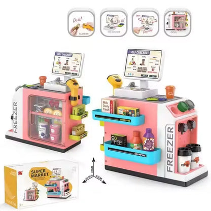 Minimart | Leren Tellen Met Winkeltje - Speelkassa