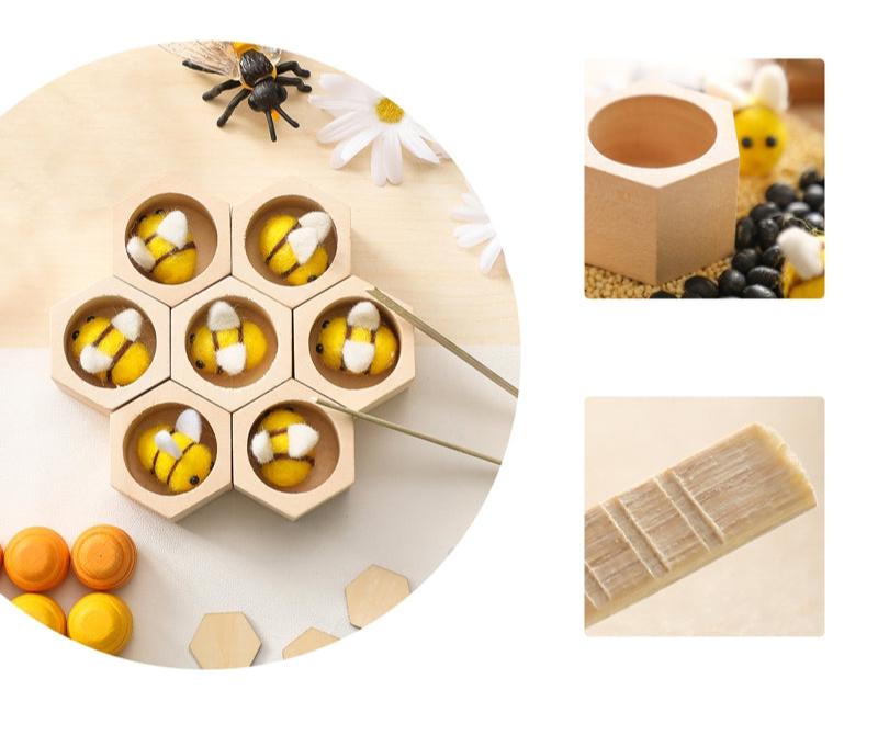 Beelogic | Stapelen En Leren - Montessori Sorteerspel