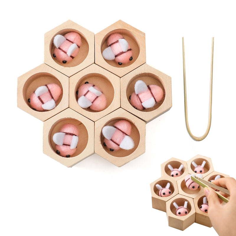 Beelogic | Stapelen En Leren - Montessori Sorteerspel
