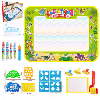 Doodlesplash | Kleur En Wis Eindeloos - Water Schildermat