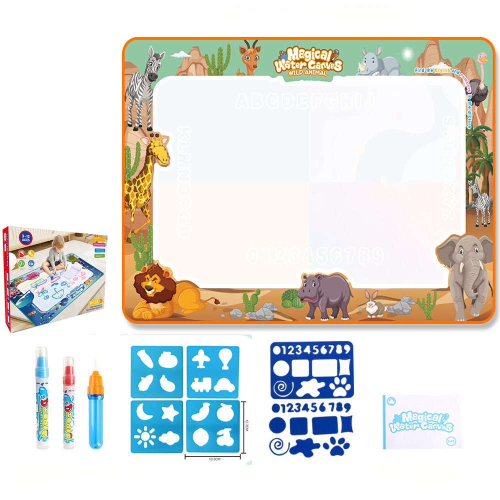 Doodlesplash | Kleur En Wis Eindeloos - Water Schildermat