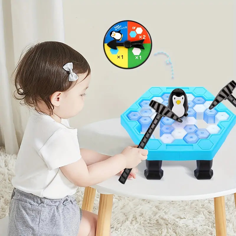 Pingufun | Bouw En Breek De Ijsvlakte - Educatief Bordspel