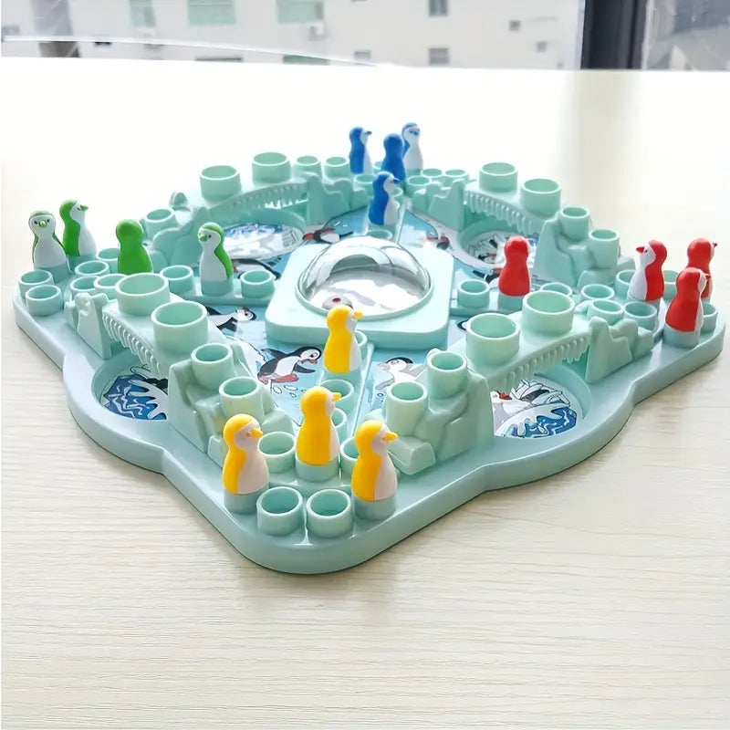 Penguin Slide | Race En Overleef De Kou - Educatief Bordspel