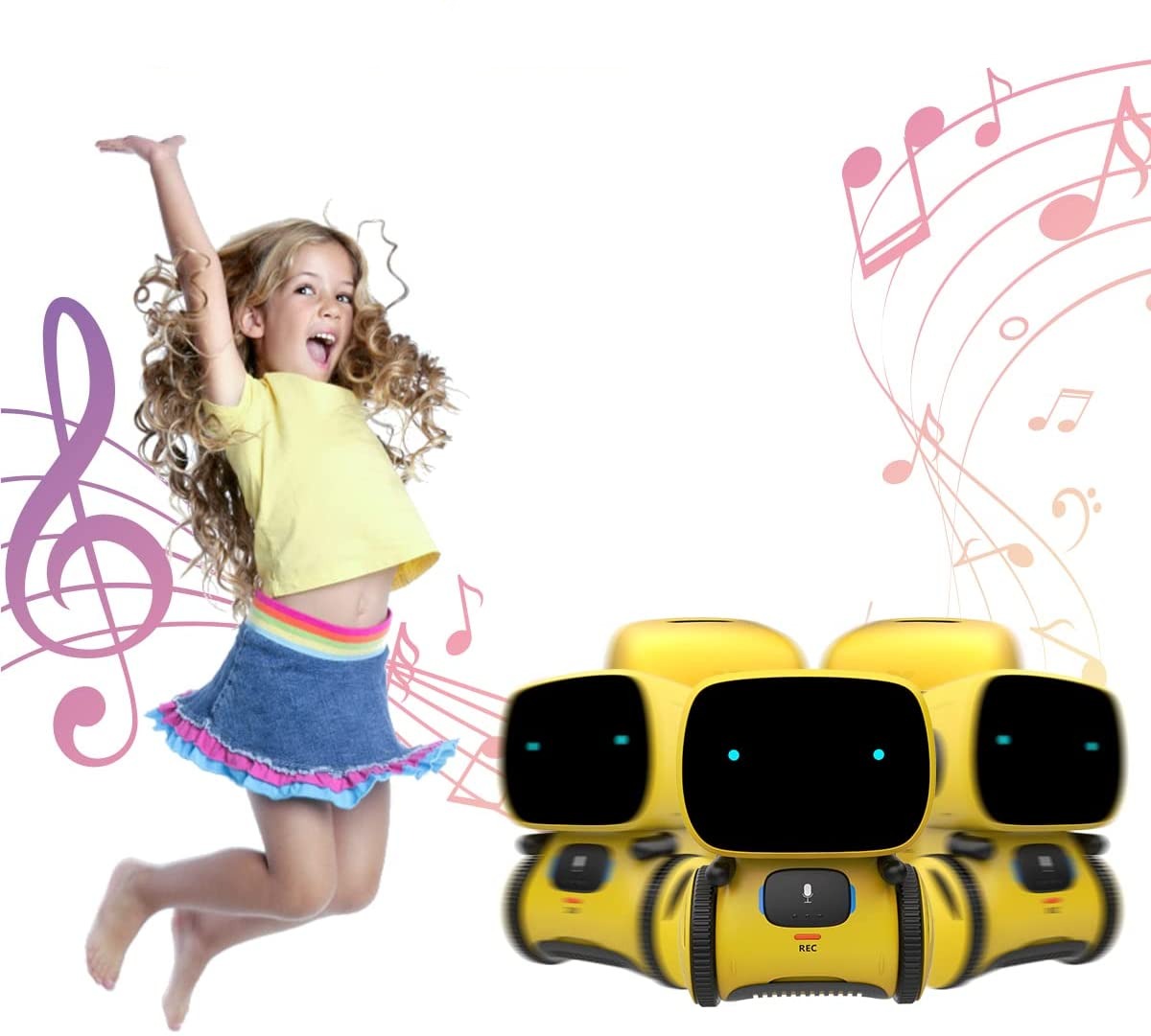 Robomate | Jouw Muzikale Vriend - Slimme Robot