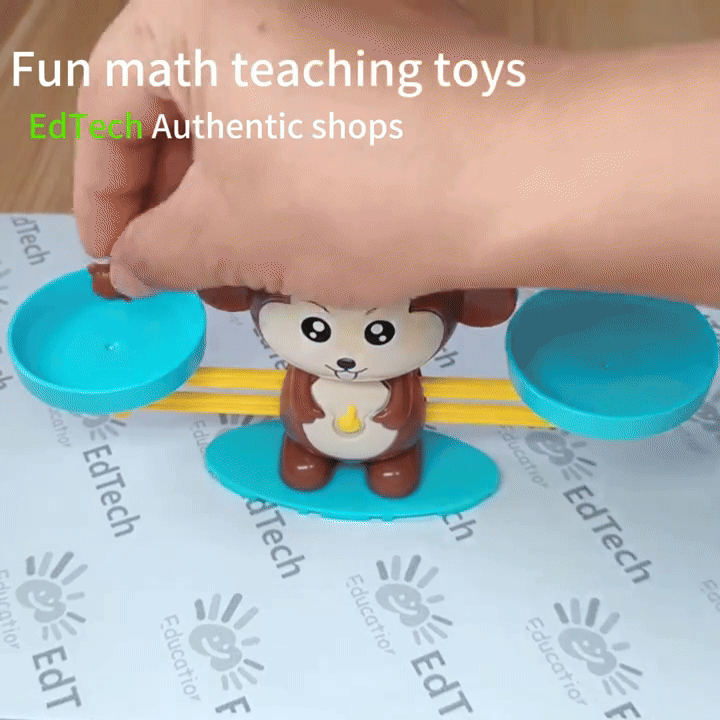 Balancemath | Spelenderwijs Wegen En Rekenen - Montessori Reken Weegschaal