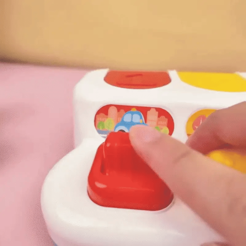 Pushplay | Kleuren En Vormen Ontdekken - Educatief Drukspel