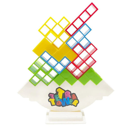 Tetratower | Slim Bouwen En Balanceren -  Educatief Stapelspel