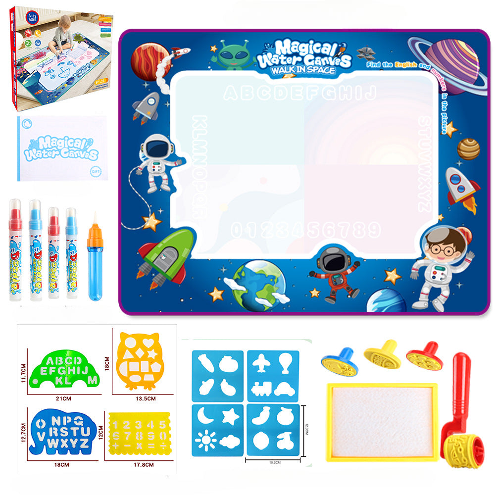 Doodlesplash | Kleur En Wis Eindeloos - Water Schildermat