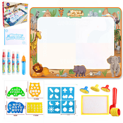 Doodlesplash | Kleur En Wis Eindeloos - Water Schildermat