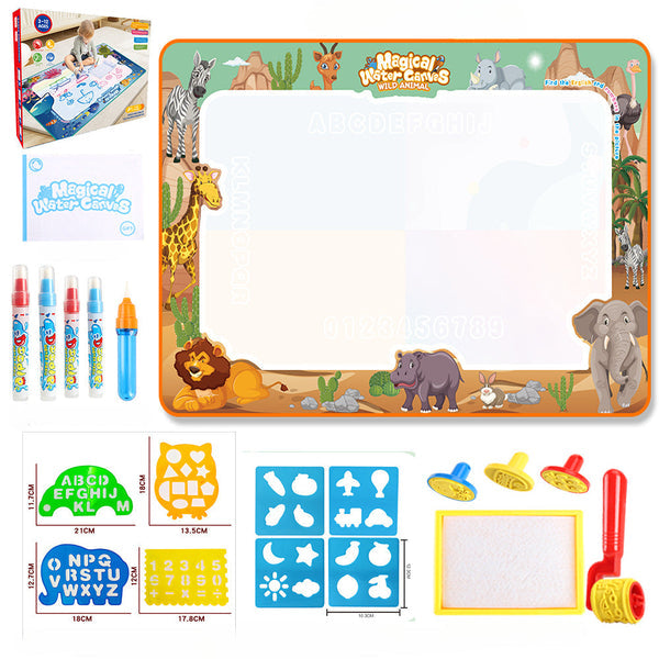 Doodlesplash | Kleur En Wis Eindeloos - Water Schildermat