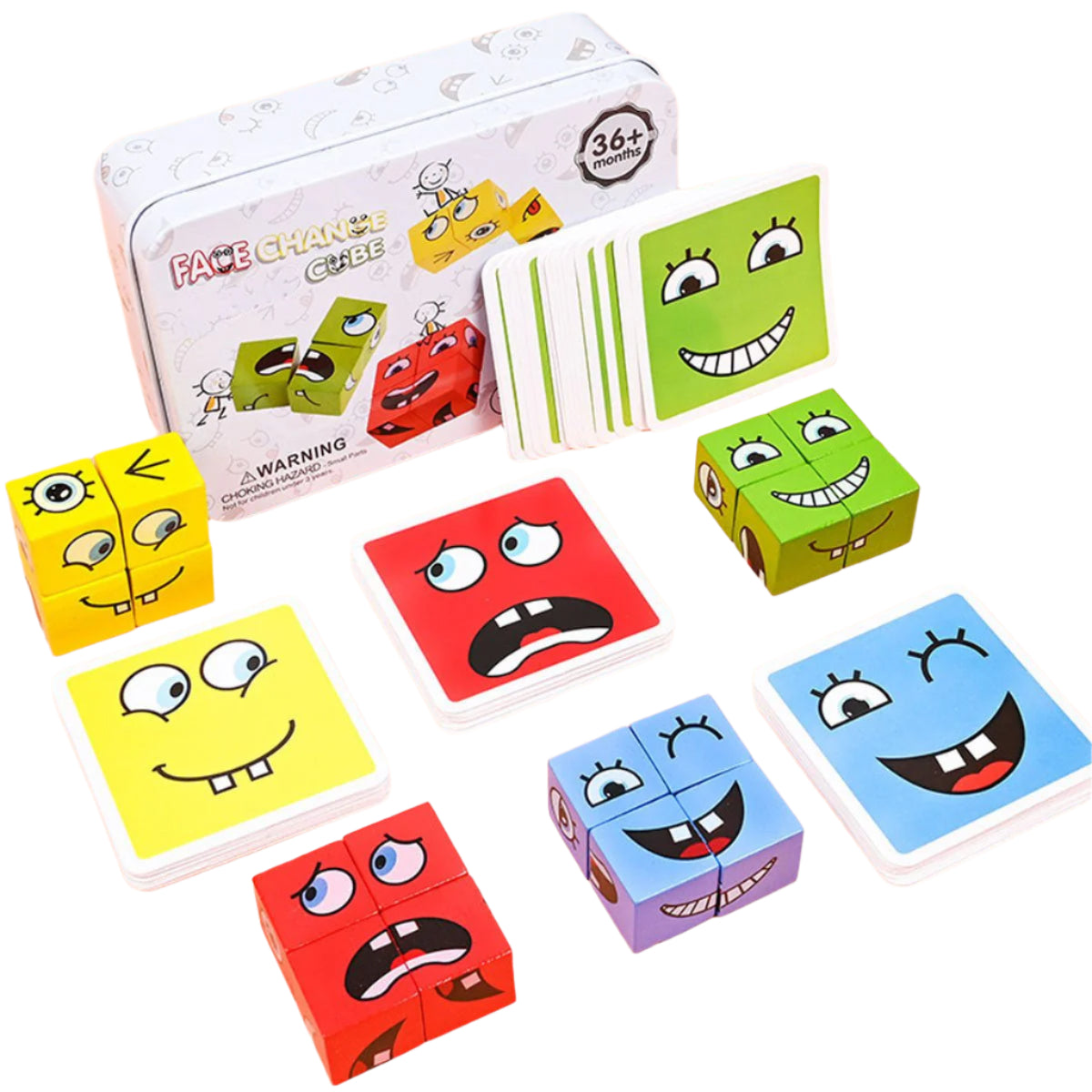 Happyfaces | Leer Emoties Begrijpen - Gezinsbordspel