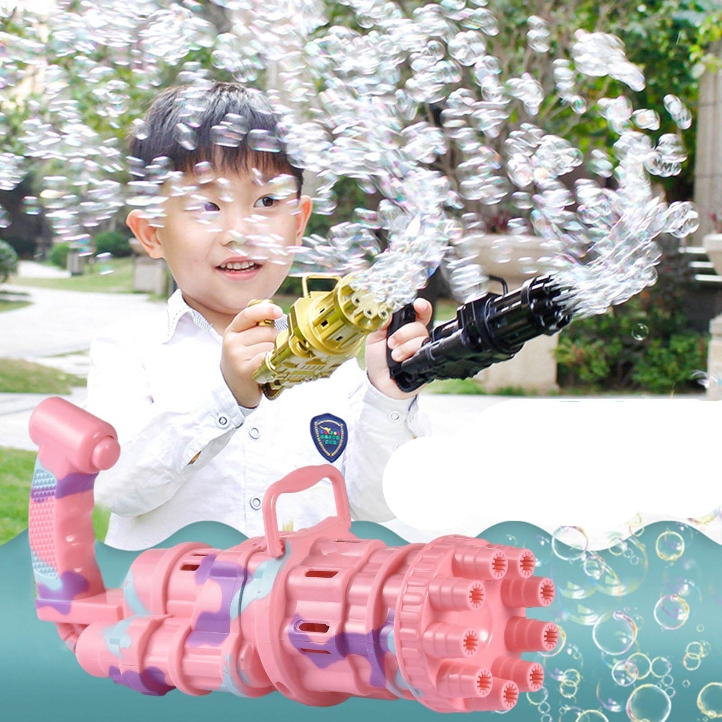 Bubblestorm | Oneindig Bubbelplezier - Automatische Bellenblazer