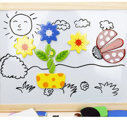 Magnoboard | Speel Met Vormen En Krijt - Educatief Speelbord