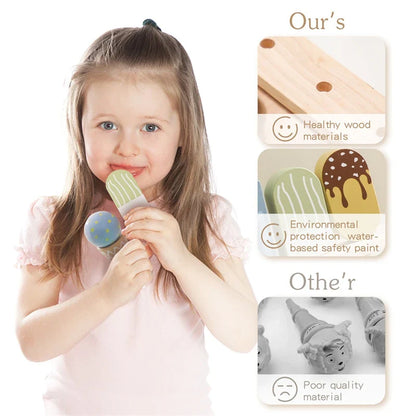Frozen Delights | Rollen En Tellen Met Plezier - Educatieve Ijsjes Set