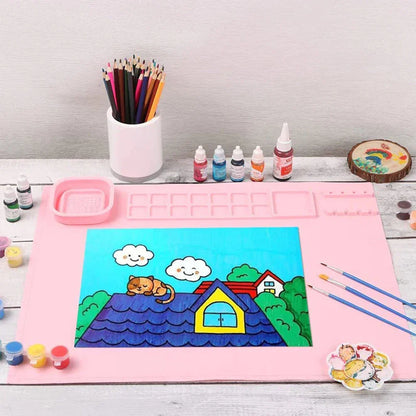 Cleanpainter | Creativiteit Zonder Vlekken - Verfplacemat