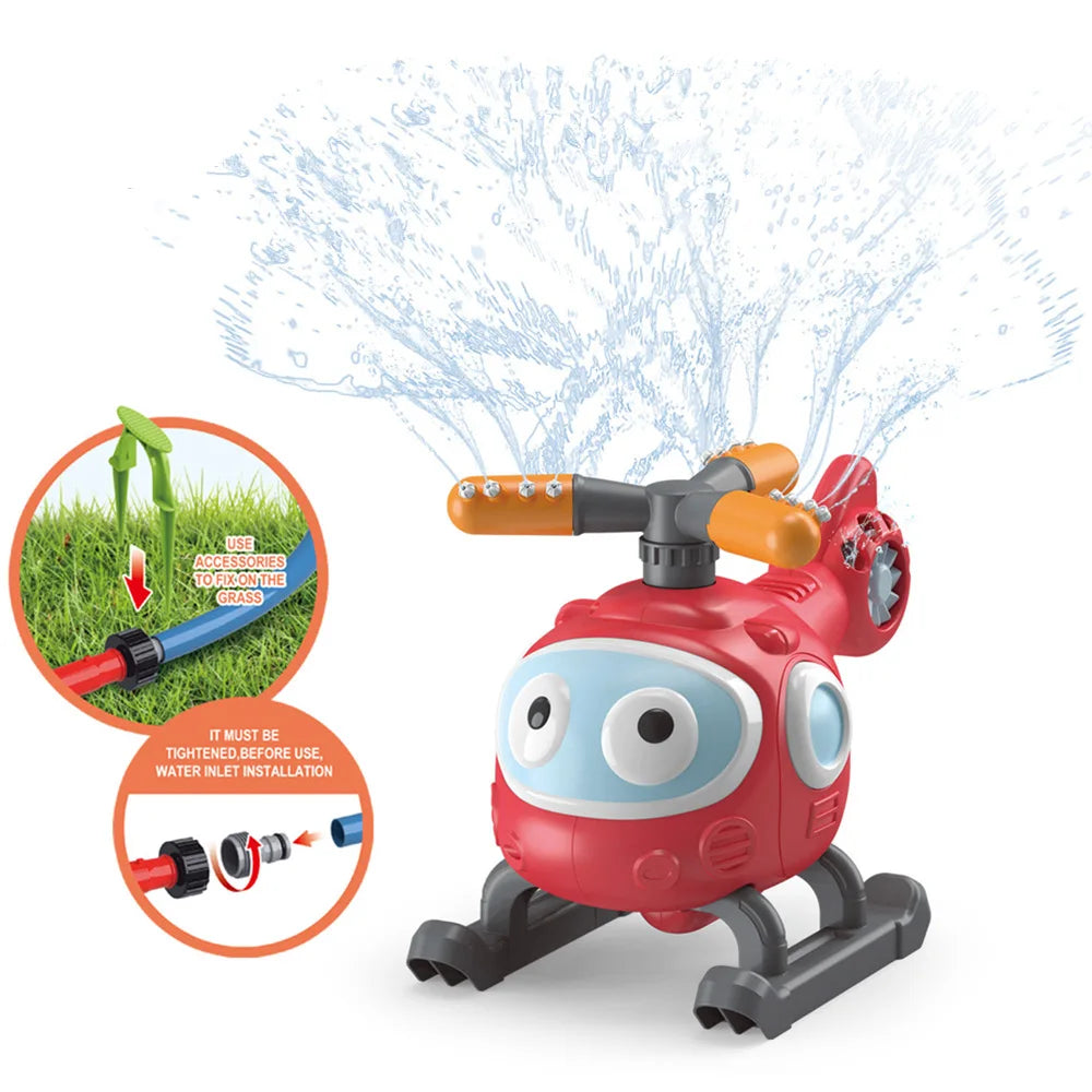 Spinsplash | Draaiend En Verfrissend Tuinspektakel - Waterspeelgoed