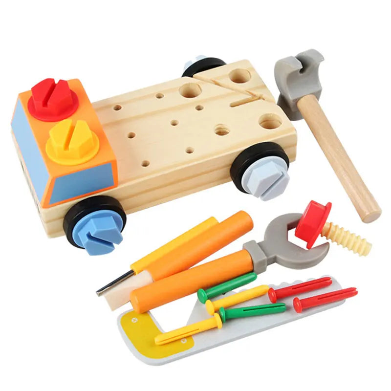 Fixcar | Schroeven En Ontdekken - Montessori Schroefbord