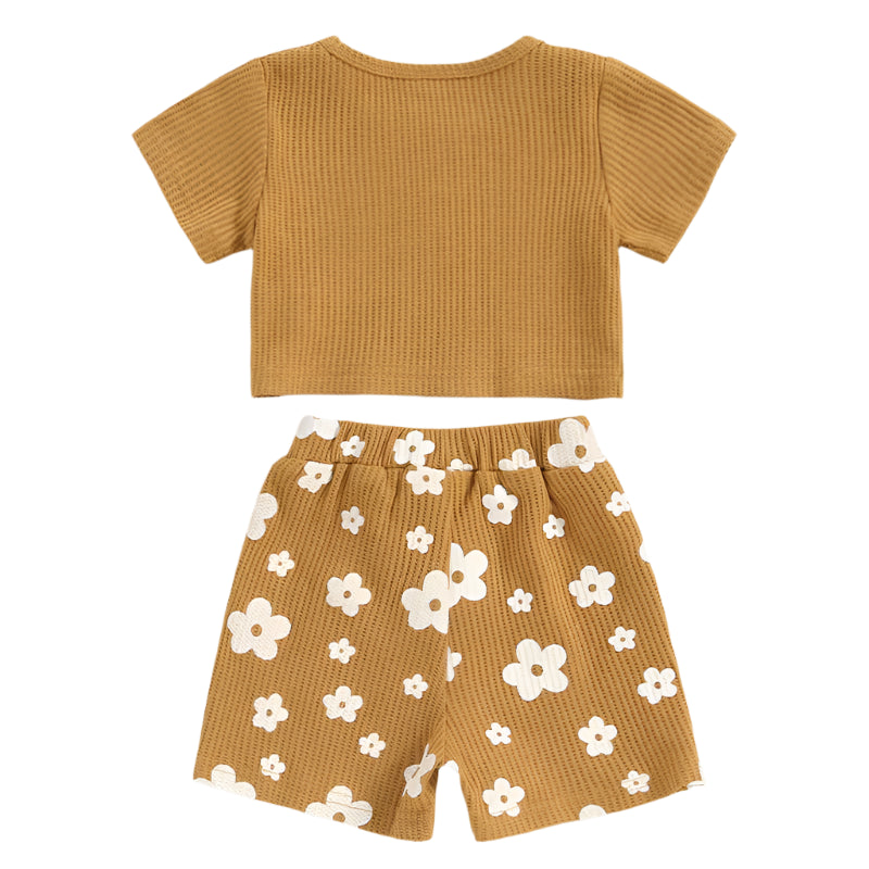 Littlelooks | Zomers En Fleurig - Baby Outfit Setje
