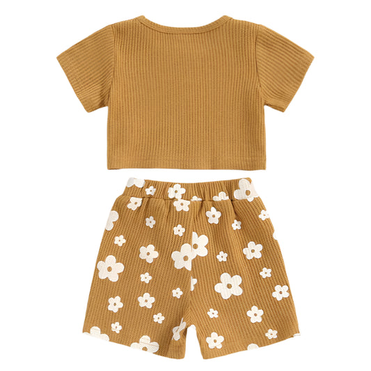 Littlelooks | Zomers En Fleurig - Baby Outfit Setje
