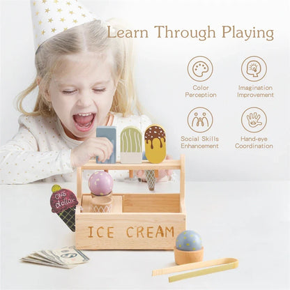 Frozen Delights | Rollen En Tellen Met Plezier - Educatieve Ijsjes Set