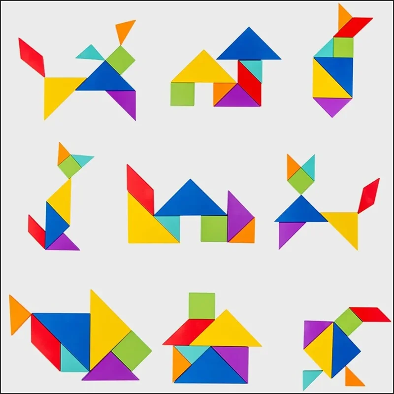 ShapeWise | Stimuleer logisch denken - Magnetische tangram puzzel