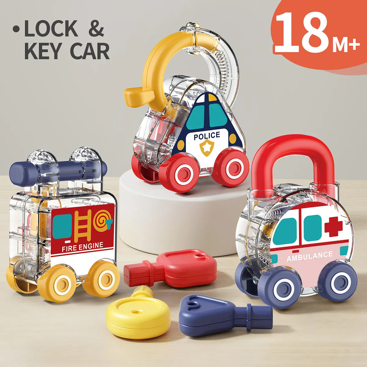 UnlockFun | Oefen met sleutels - Sleutel met slot