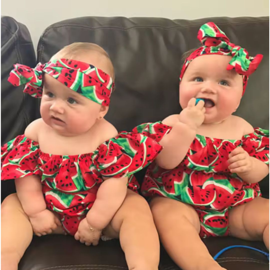 Littlelooks | Tropische Stijl En Draagcomfort - Meisjes Zomersetje