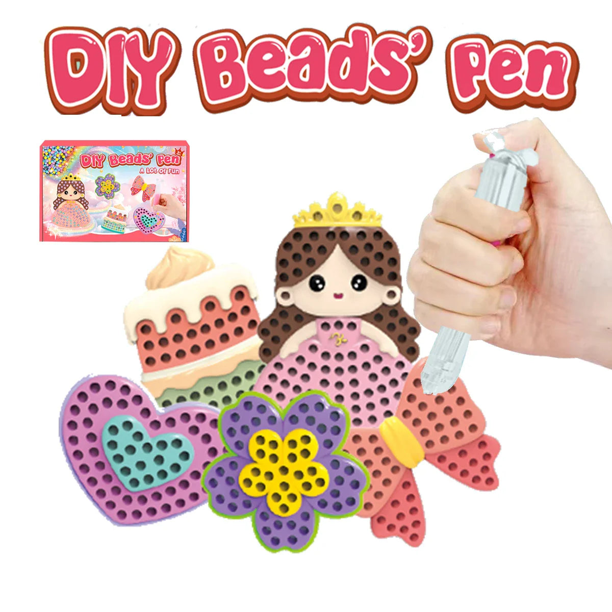 Diy Beads Pen | Maak Sprankelende Kunstwerken - Diamanten Diy Knutselpen