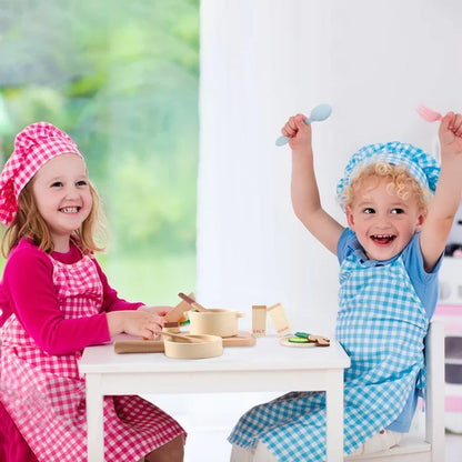 Minicooks | Spelenderwijs Leren En Bakken - Houten Speelkeuken Set