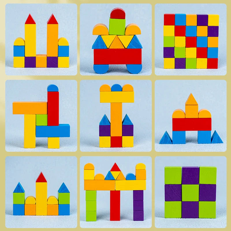 MirrorMagic | Spiegelen en ontdekken - Spiegelblok puzzelset