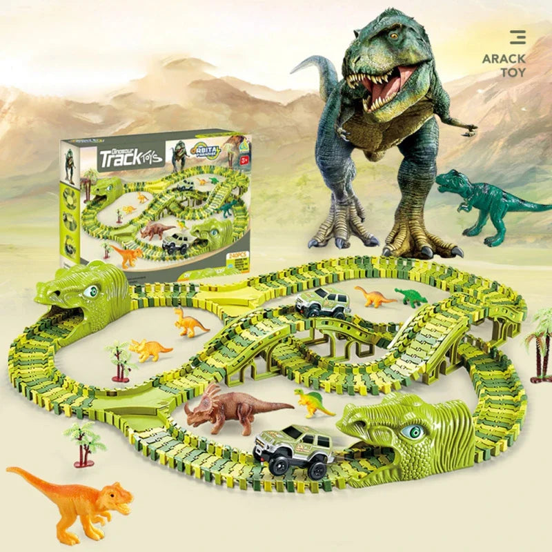 Interactieve Racebaan | Spannend Dino Race Avontuur