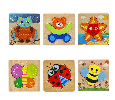 Puzzleplay | Leren En Ontdekken - Houten Puzzelset