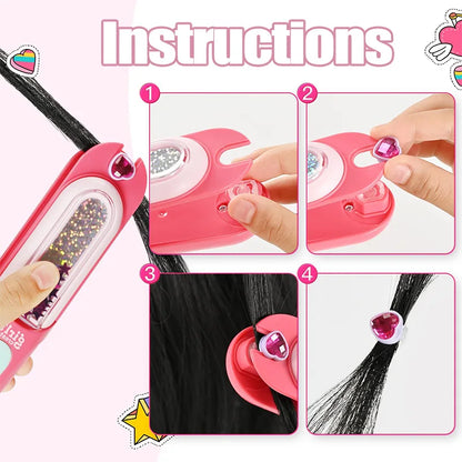 Glitterglam | Stralende Haarlooks Zonder Lijm - Styling Tool