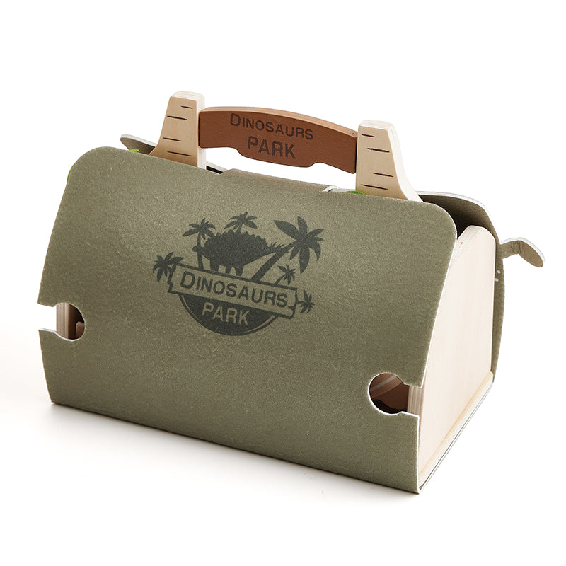 Jurassicquest | Fantasie En Leren Samen - Houten Speelgoedset