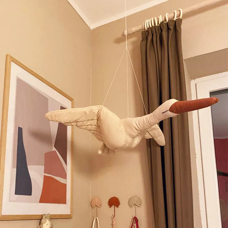 Moonswan | Zachte Kleuren En Sierlijk Design - Zwaan Hangdecoratie
