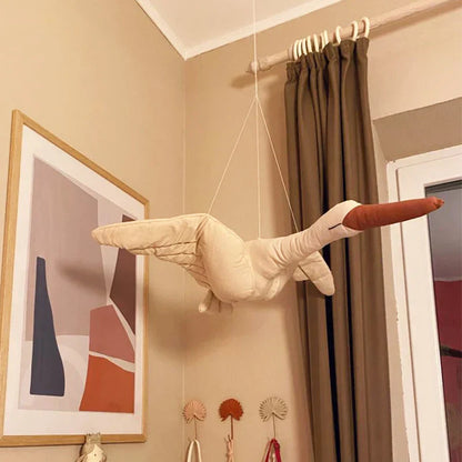 Moonswan | Zachte Kleuren En Sierlijk Design - Zwaan Hangdecoratie