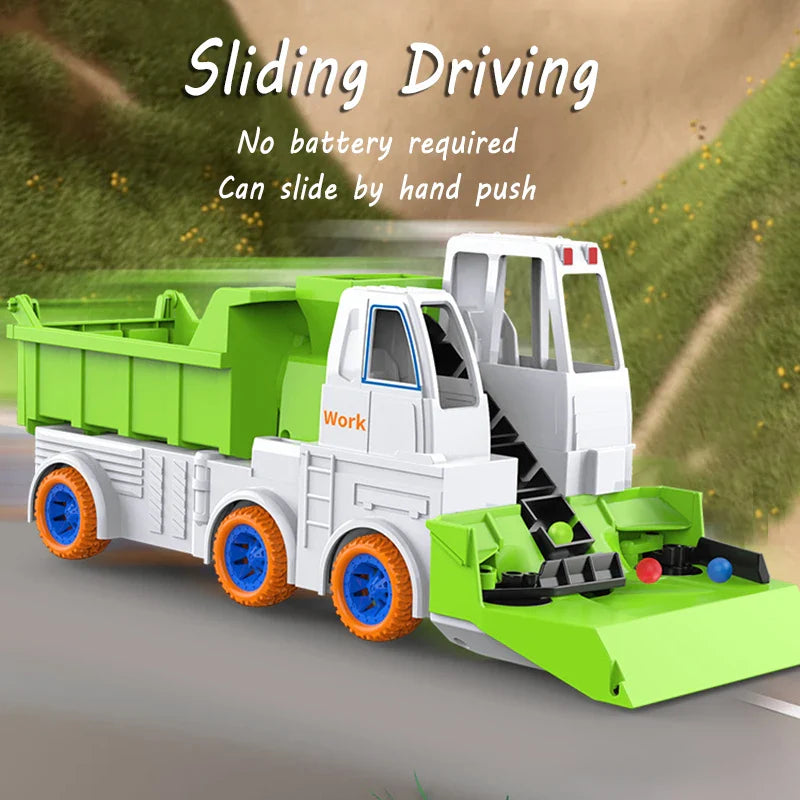 PowerTruck | Spelenderwijs motoriek ontwikkelen - Speelgoedauto