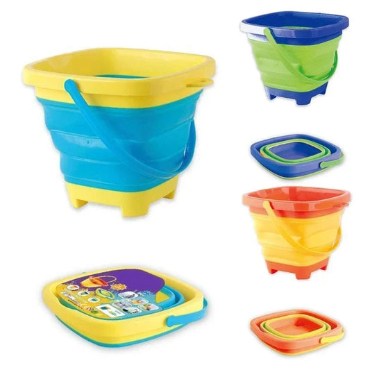 Wavebucket | Compact Meenemen En Bouwen - Opvouwbare Emmer