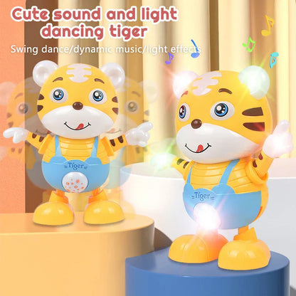 Groovytiger | Vrolijk Lichtspektakel Met Muziek - Dansende Tijger
