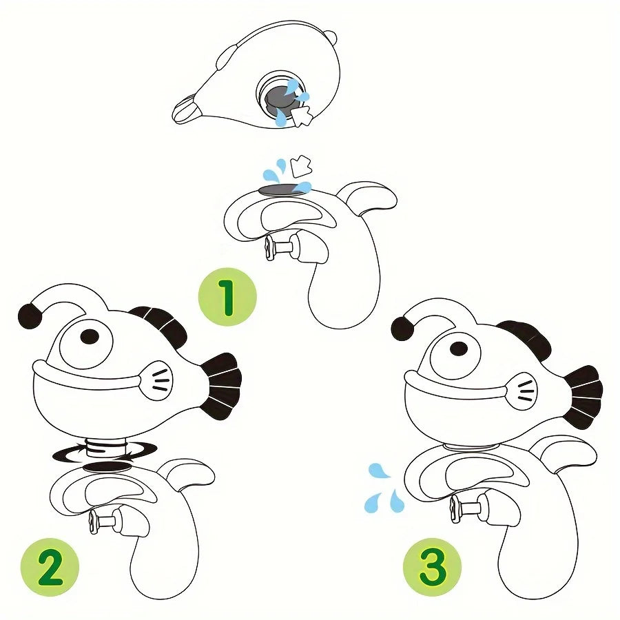 SplashyFish | Spetterend speelplezier - Vissen waterpistool