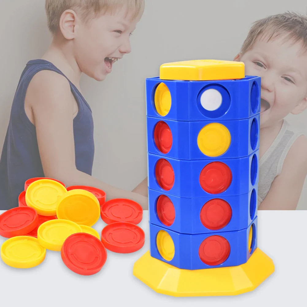 Spinmatch | Interactief Strategie Spel - 3D Vier-Op-Een-Rij