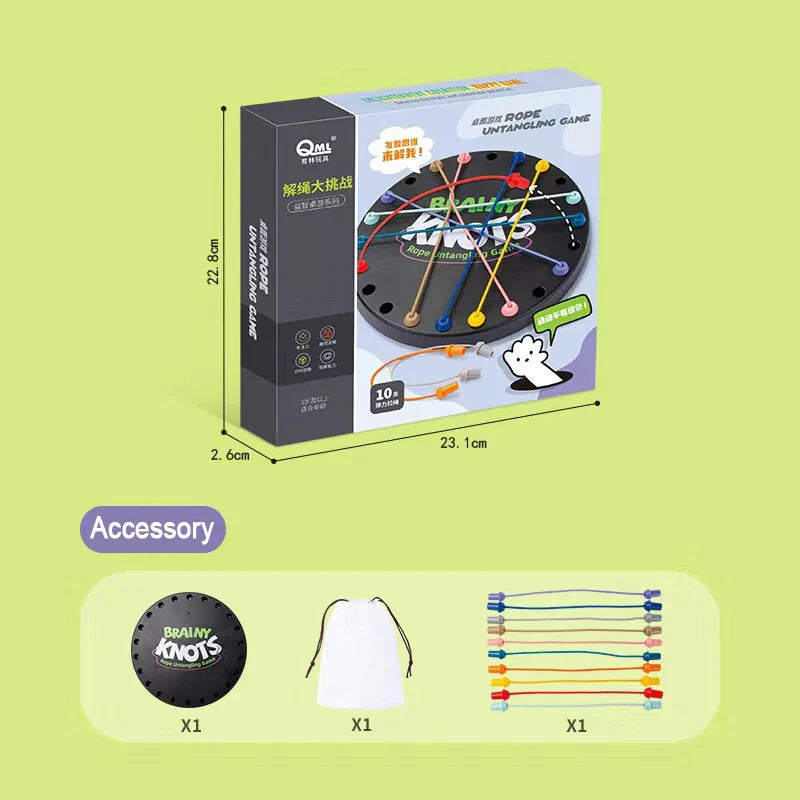 Brainyknots | Ontwar En Los Op - Educatief Knoopspel