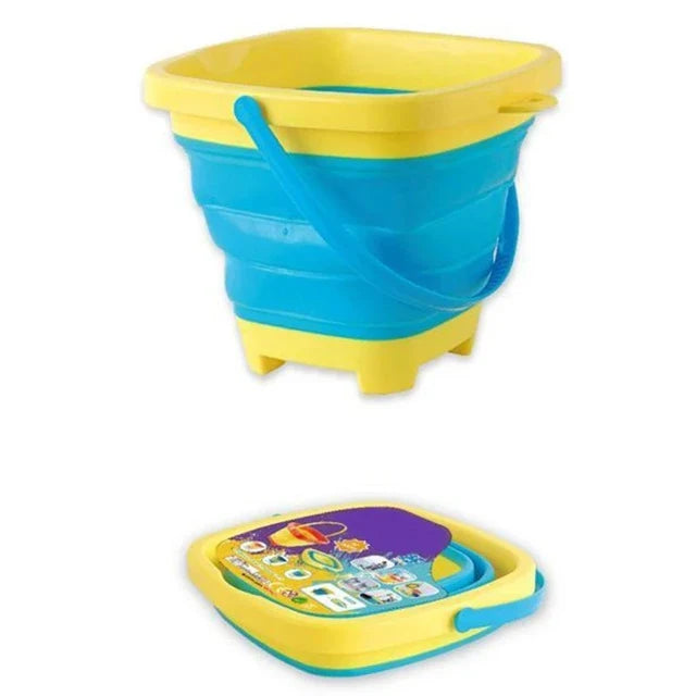 Wavebucket | Compact Meenemen En Bouwen - Opvouwbare Emmer