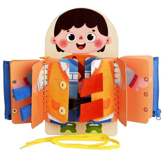 Dressup | Speels Oefenen Met Kleding - Educatief Activiteitboek