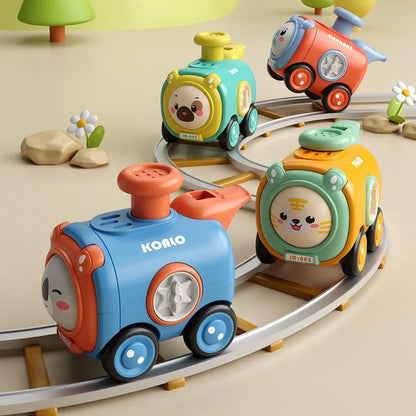 Rollingzoo | Dierentrein Vol Plezier - Speelgoedtrein