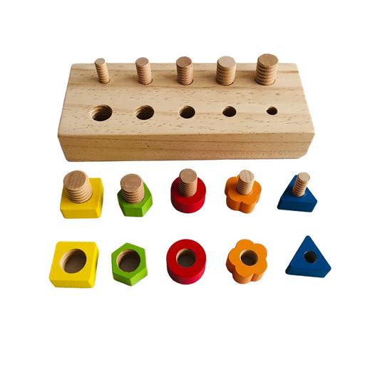 PuzzleBolt | Verbeter motoriek - Fijnmotorisch puzzelbord